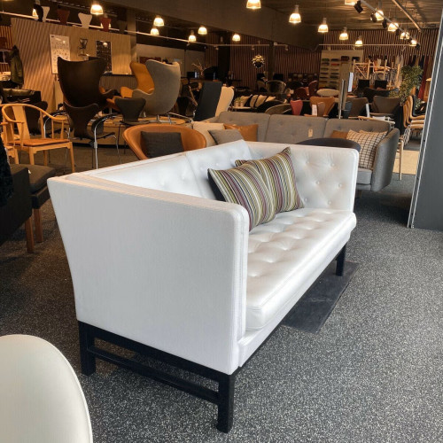 EJ/315-2 Sofa i Classic Hvid læder